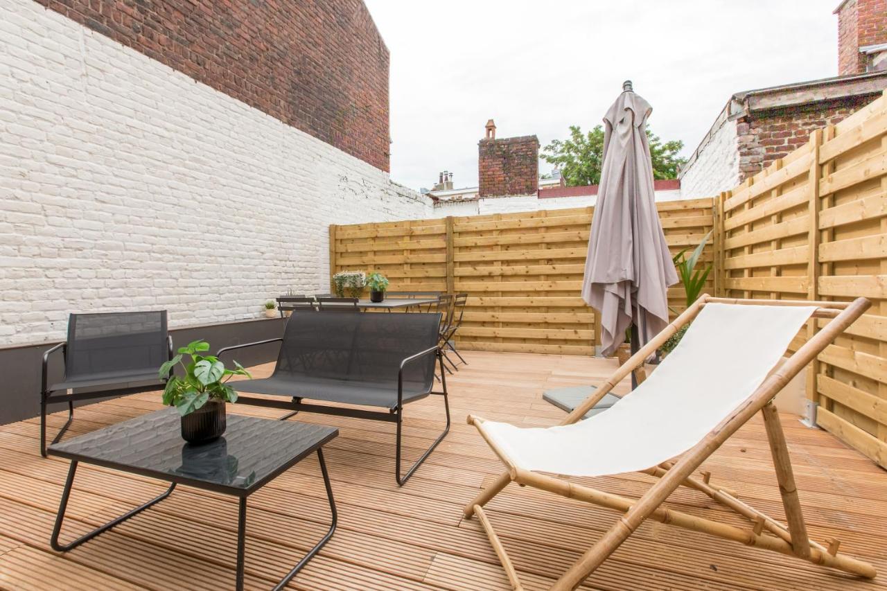 Appartement spacieux et moderne 4 chambres à 5mn à pieds République Lila Exterior foto